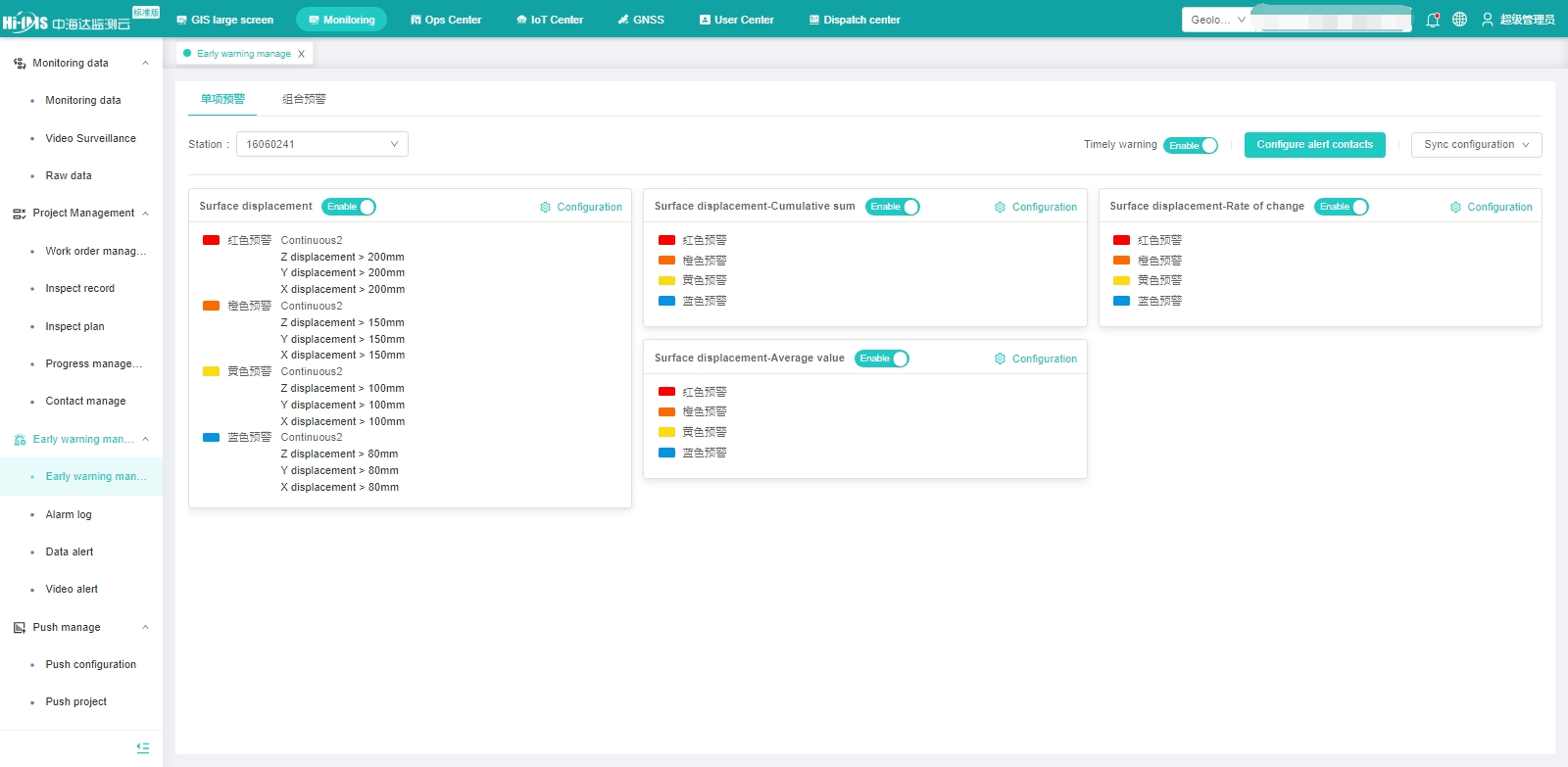 hitarget-mine safety monitoring