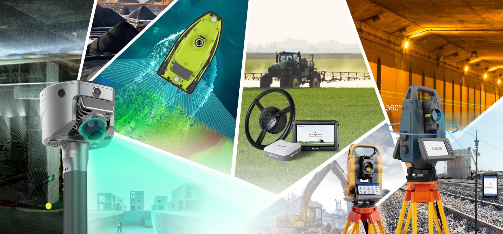 RTK GNSS, Total Station, Precision Agriculture Systems, USV