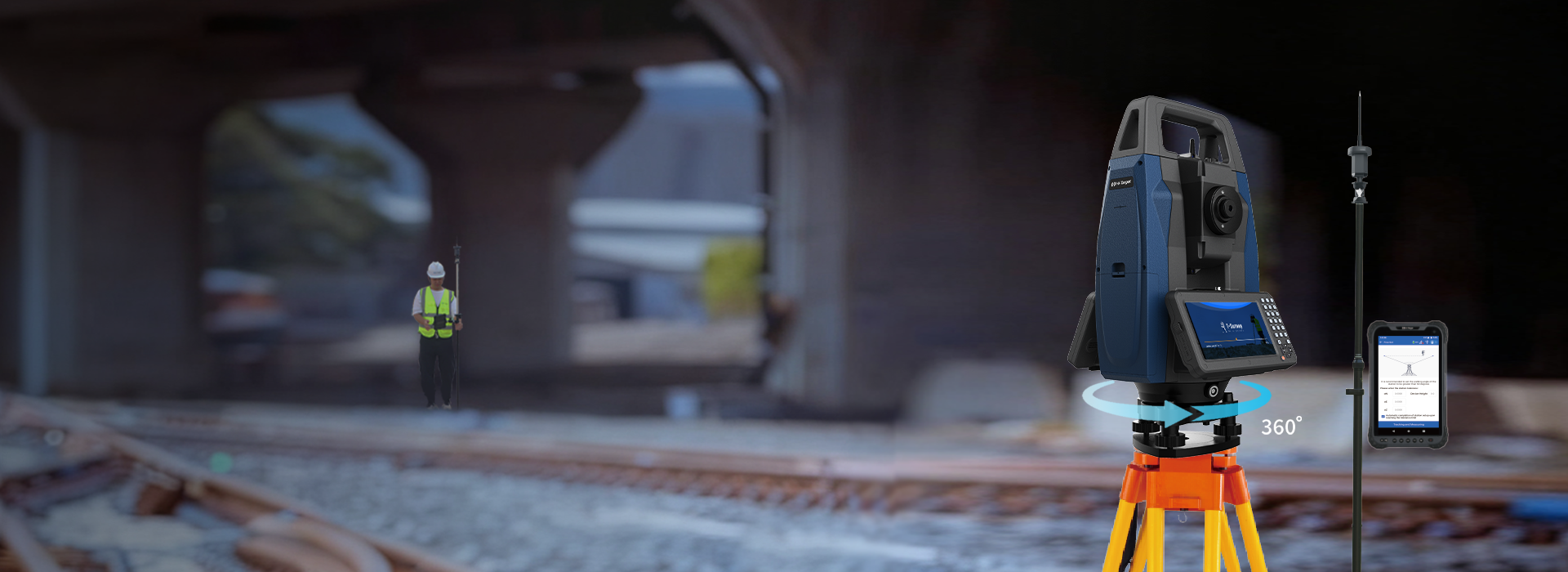 HTS-820 Robotik Total Station