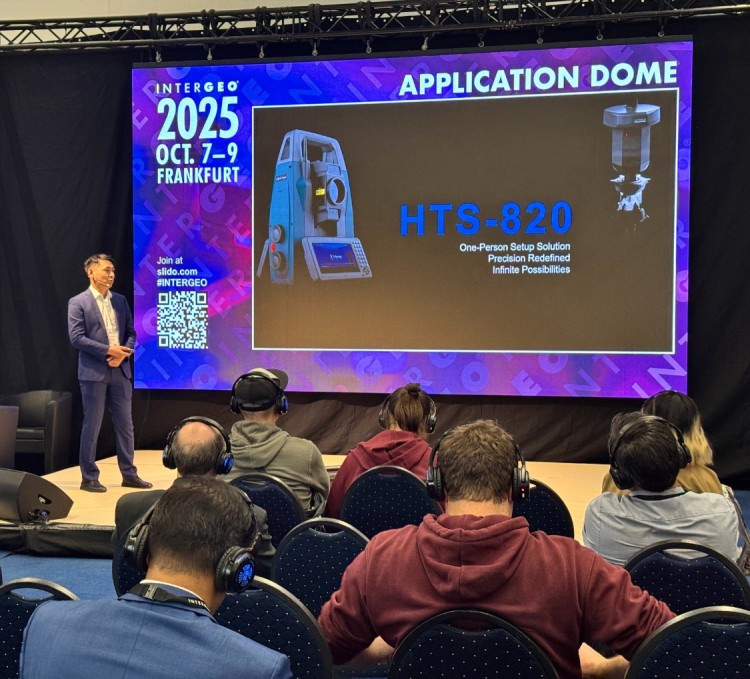 Lancement du HTS 820 à l'Application Dome 1