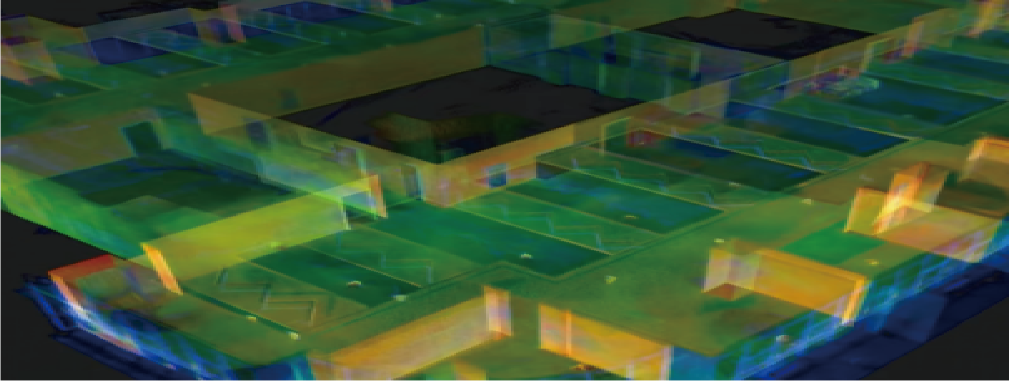 Point cloud and floor plan generated from point cloud data 2