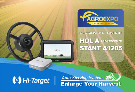 Sistema de dirección automática agrícola FUAR Izmir-Hi-Target