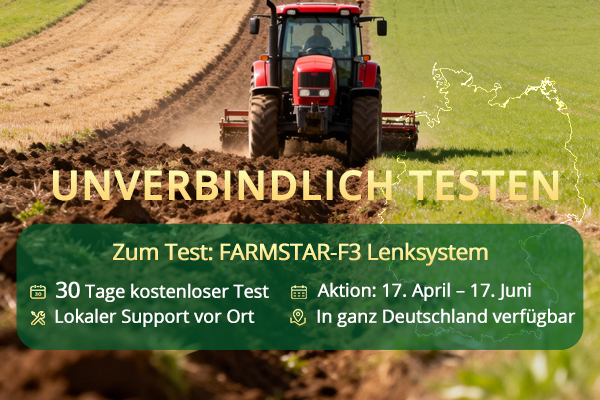 Zum Test FARMSTAR F3 Lenksystem